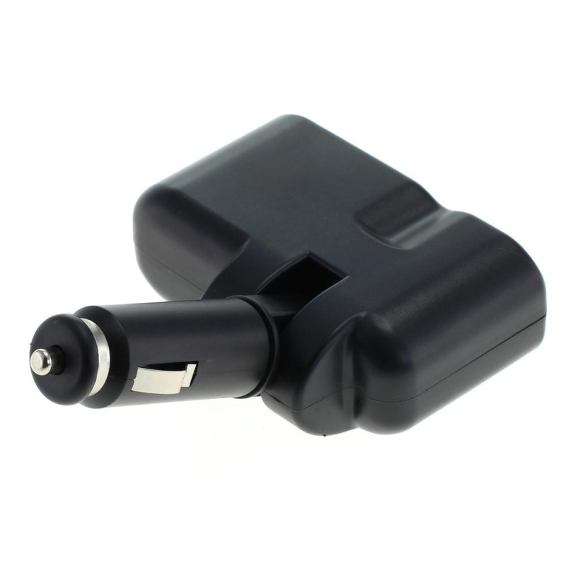OTB KFZ-Adapter / Verteiler Zigarettenanzünder - Stecker auf 2x Kupplung