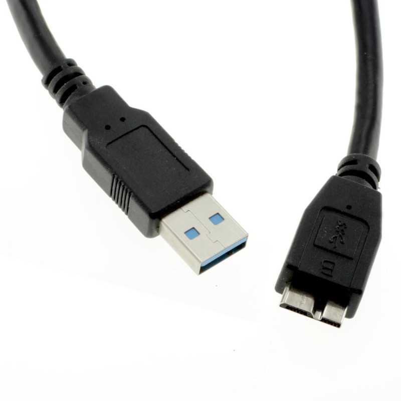 OTB Datenkabel kompatibel zu Micro-USB 3.0 - 1,0m - schwarz
