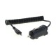 OTB KFZ-Ladekabel Micro-USB - 1A - Spiralkabel - schwarz