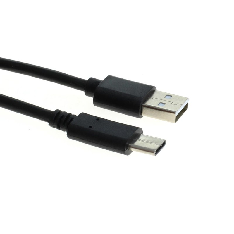 OTB Datenkabel - USB Type C (USB-C) Stecker auf USB A (USB-A 2.0) Stecker - 1,0m - langer Stecker