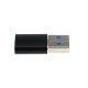 OTB Adapter Slim kompatibel zu USB-A 3.0 Stecker auf USB Type C (USB-C) Buchse - schwarz