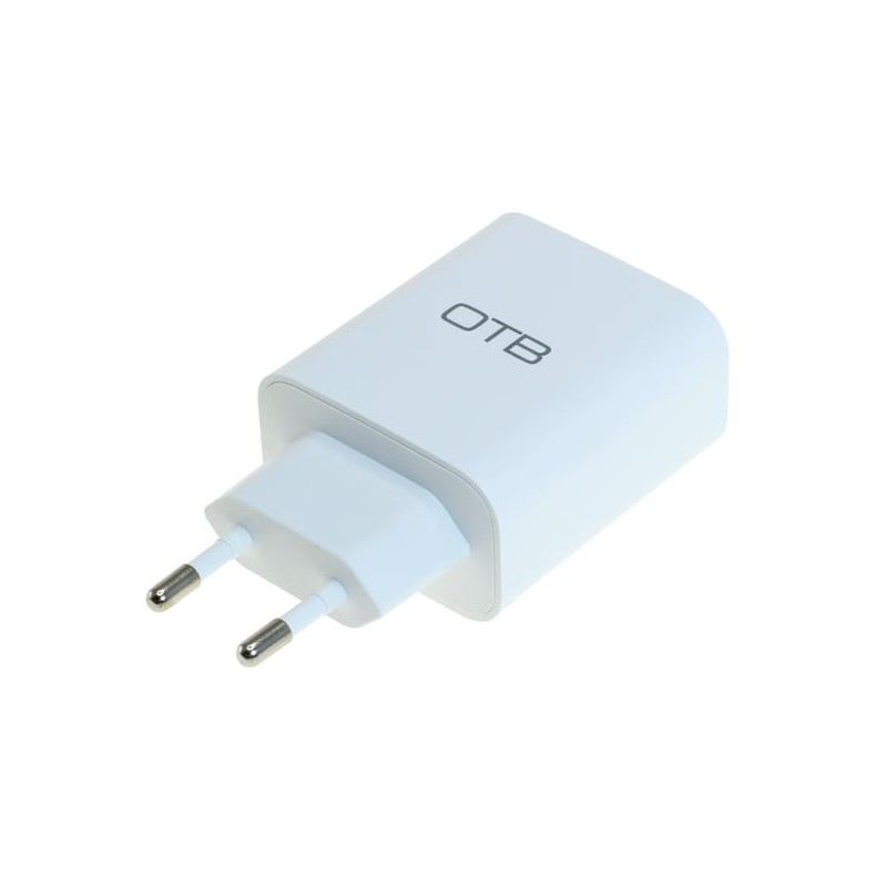 OTB Ladeadapter USB - 2,4A 2-Port Multiadapter - weiß