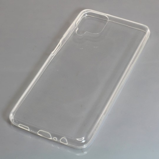 OTB TPU Case kompatibel zu Samsung Galaxy A12 voll transparent