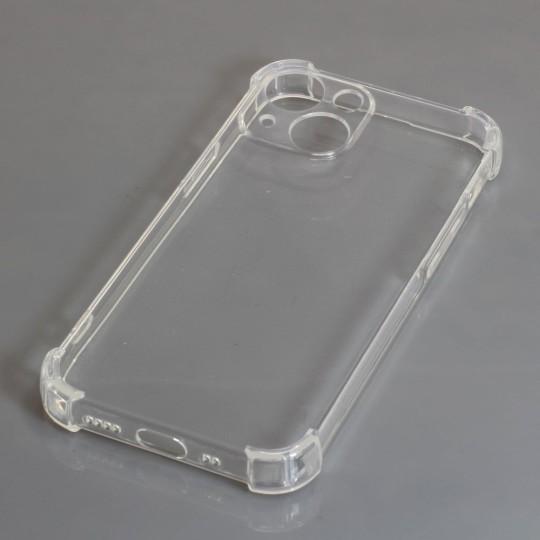 OTB TPU Case kompatibel zu Apple iPhone 13 Mini voll transparent - verstärkte Ecken
