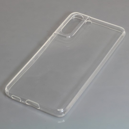 OTB TPU Case kompatibel zu Samsung Galaxy S21 FE voll transparent