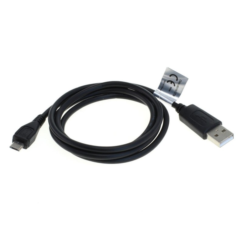 OTB Datenkabel Micro-USB - 1,0m - schwarz