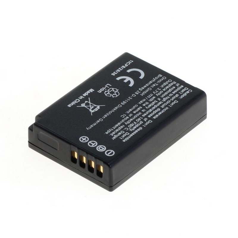 digibuddy Akku kompatibel zu Panasonic DMW-BCG10E Li-Ion
