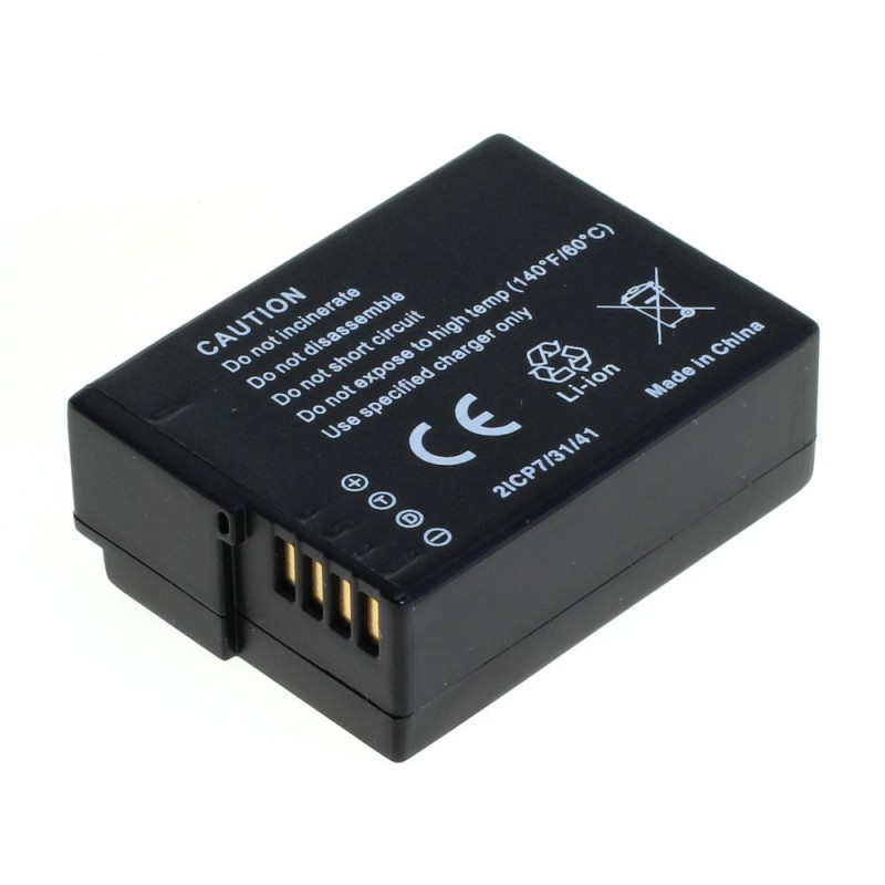 digibuddy Akku kompatibel zu Panasonic DMW-BLC12 Li-Ion