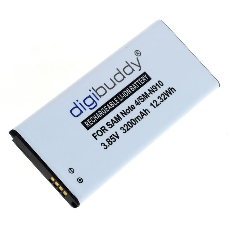digibuddy Akku kompatibel zu Samsung Galaxy Note 4 SM-N910 Li-Ion