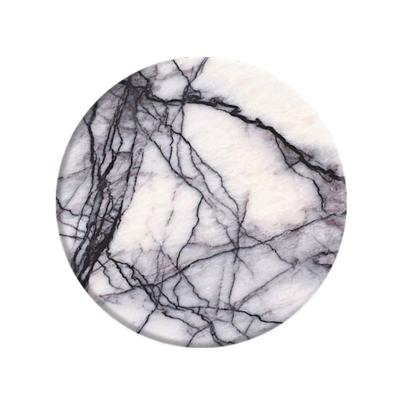 PopSockets PopGrip White Marble