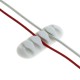 OTB Kabelmanagement - Kabelclips / Kabelhalter - 10er Set weiß