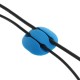 OTB Kabelmanagement - Kabelclips / Kabelhalter - 10er Set blau