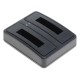 OTB Akkuladestation 1802 Dual kompatibel zu Sony NP-BG1 / NP-FG1 - schwarz