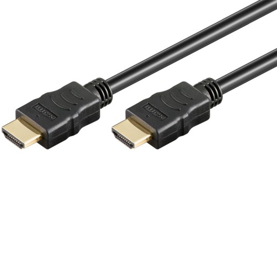 goobay High Speed HDMI-Kabel mit Ethernet (4K@60Hz) - 3m