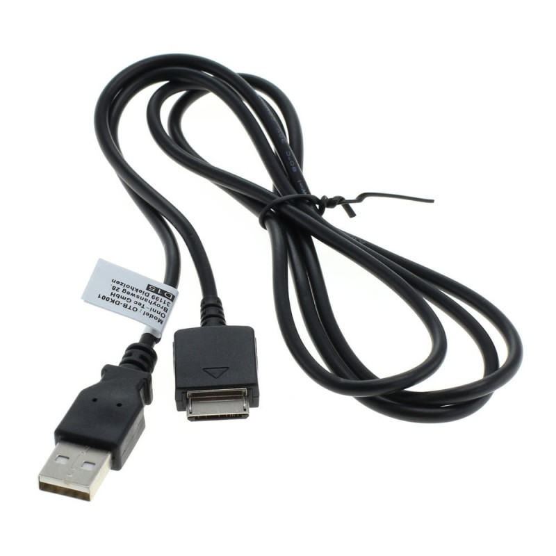 OTB Datenkabel kompatibel zu Sony MP3 Walkman Player - USB zu WM-PORT