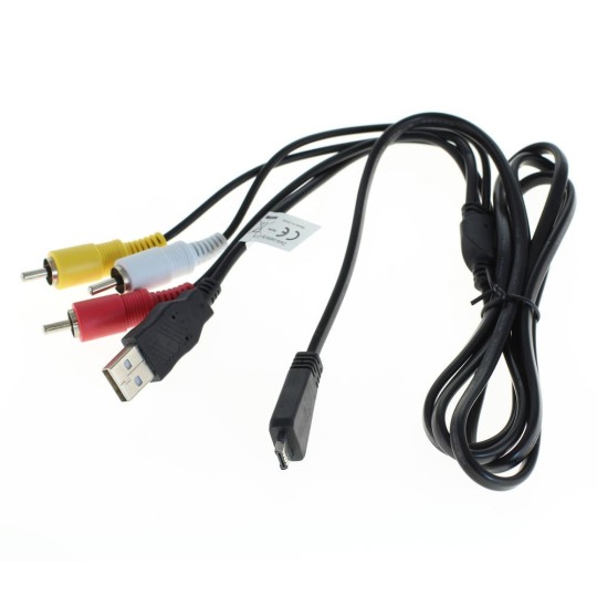 OTB USB-/AV-Verbindungskabel kompatibel zu Sony Cyber-Shot - ersetzt VMC-MD3