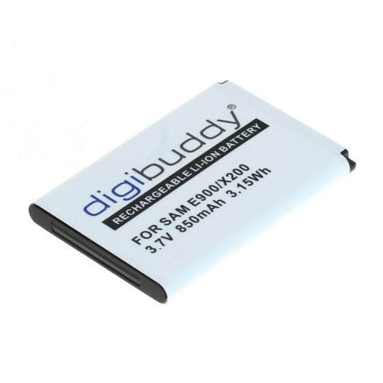 digibuddy Akku kompatibel zu Samsung E900/X150/X200/X300 Li-Ion intern