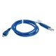 OTB Datenkabel Micro-USB - 0,95m - blau
