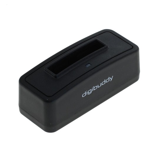 digibuddy Akkuladestation 1301 kompatibel zu Samsung BG800BBE - schwarz