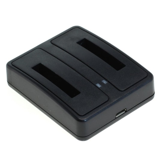 OTB Akkuladestation 1802 Dual kompatibel zu Nokia BL-5C / BL-5B - schwarz